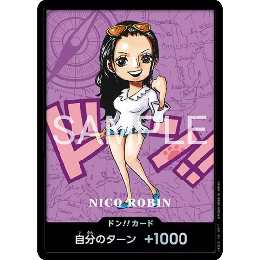One Piece Premium Card Collection - Kumamoto Prefecture Special Edition DON!! Nico Robin