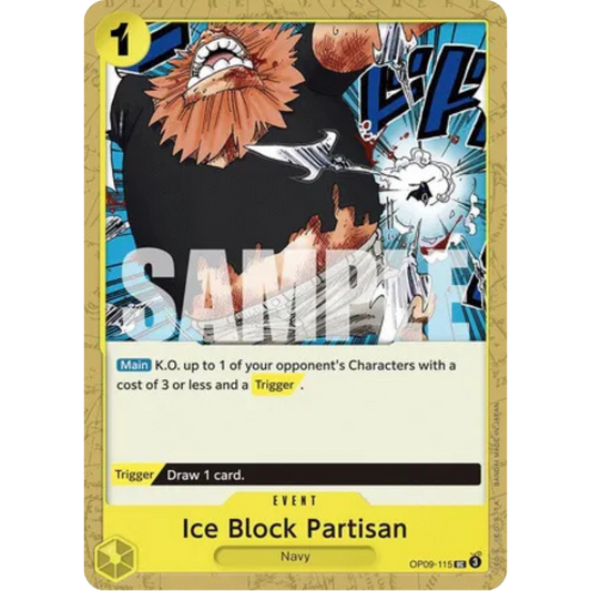 Ice Block Partisan (OP09-115) - Emperors in the New World