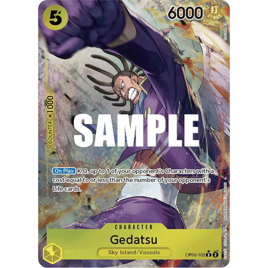 Gedatsu (Alternate Art) (OP05-102) - Awakening of the New Era Foil