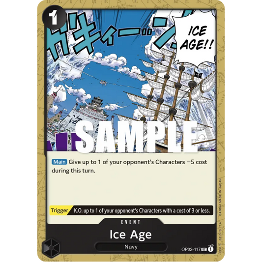 Ice Age (OP02-117) - Starter Deck 19: BLACK Smoker