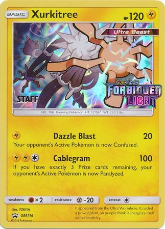 Xurkitree - SM116 (Prerelease) [Staff]  - Holofoil SM Promos - Promo