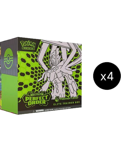 Perfect Order Pokemon Center Elite Trainer Box Case