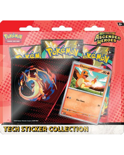 Mega Evolution: Ascended Heroes Tech Sticker Collection - Charmander