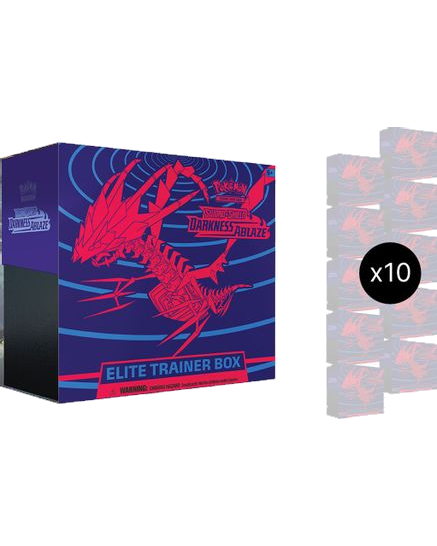 Darkness Ablaze Elite Trainer Box Case