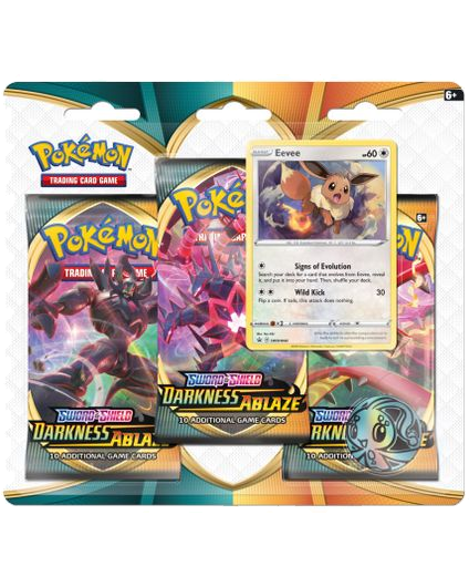 Darkness Ablaze 3 Pack Blister [Eevee]