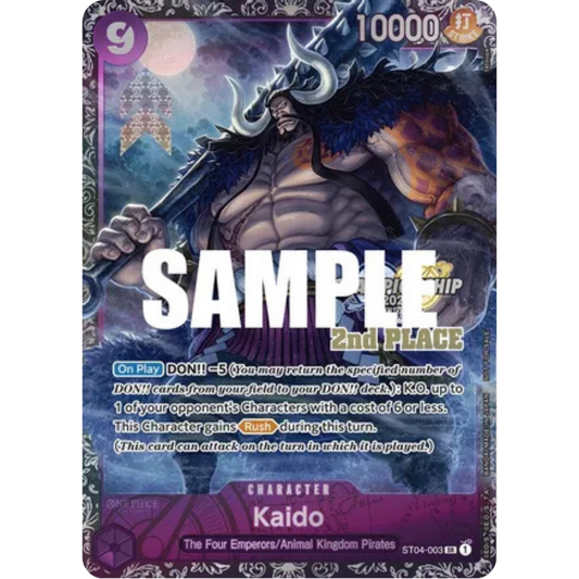 Kaido (CS 2023 Trophy Card) [2nd Place] (ST04-003) - One Piece Promotion Cards Foil