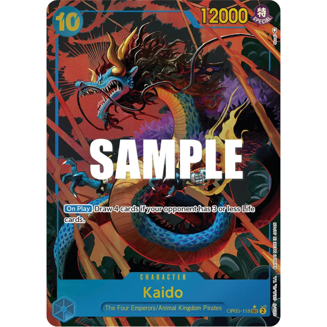 Kaido (118) (Alternate Art) (OP05-118) - Awakening of the New Era Foil