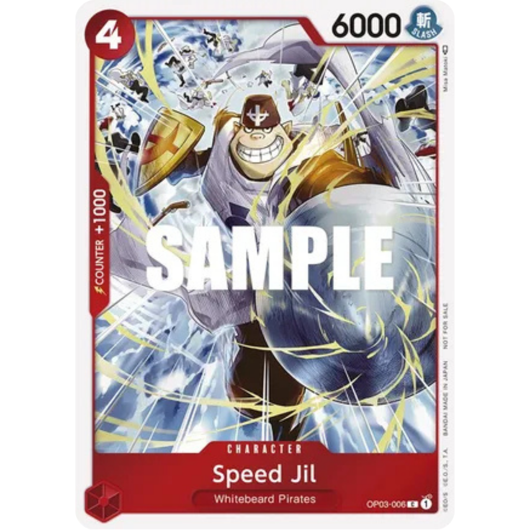Speed Jil (Dash Pack) (OP03-006) - Kingdoms of Intrigue Foil