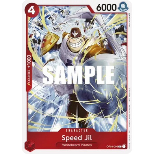 Speed Jil (Dash Pack) (OP03-006) - Kingdoms of Intrigue Foil