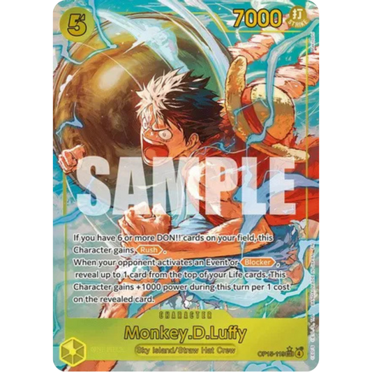 Monkey.D.Luffy (OP15-119) (Alternate Art) (OP15-119) - Adventure on Kami's Island Foil