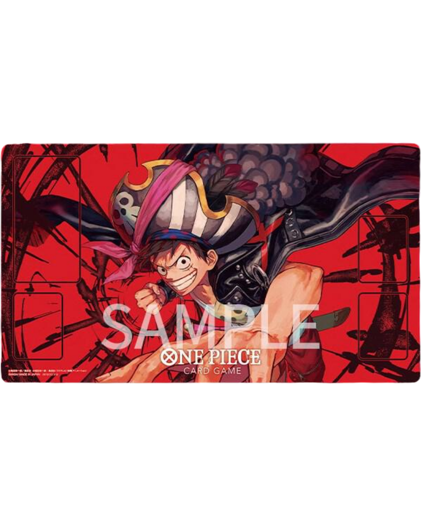 Official Playmat [Red] Monkey D. Luffy