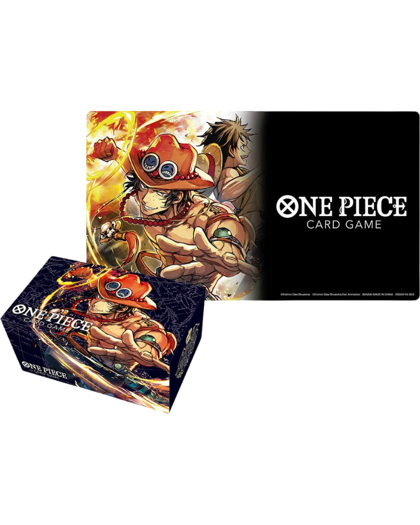 Playmat & Storage Box Set - Portgas D. Ace