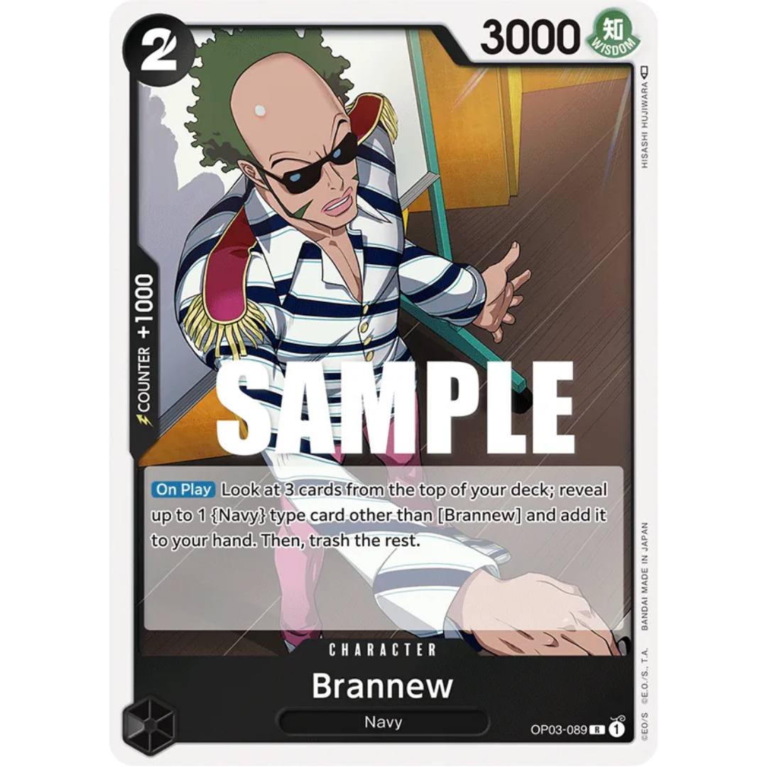 Brannew (OP03-089) - Starter Deck 19: BLACK Smoker