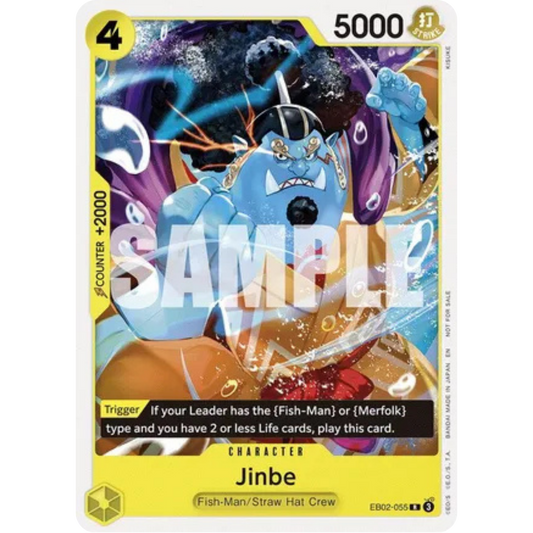 Jinbe (Tournament Pack 2025 Vol. 3) (EB02-055) - One Piece Promotion Cards