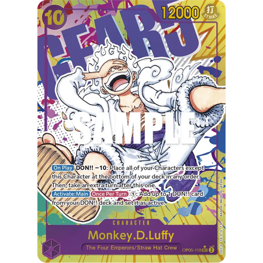 Monkey.D.Luffy (119) (Alternate Art) (OP05-119) - Awakening of the New Era Foil