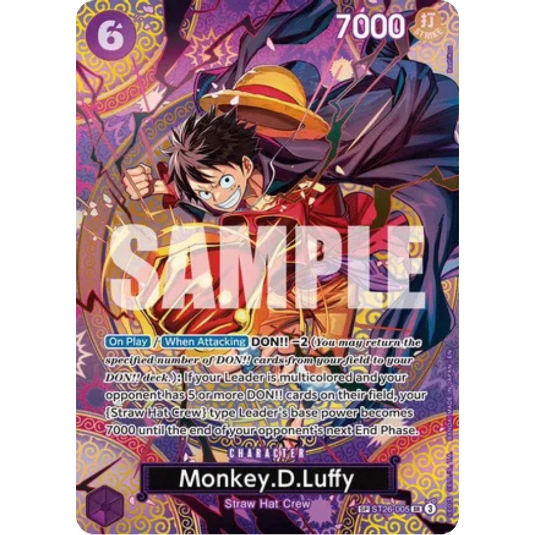 Monkey.D.Luffy (SP) (ST26-005) - Adventure on Kami's Island Foil