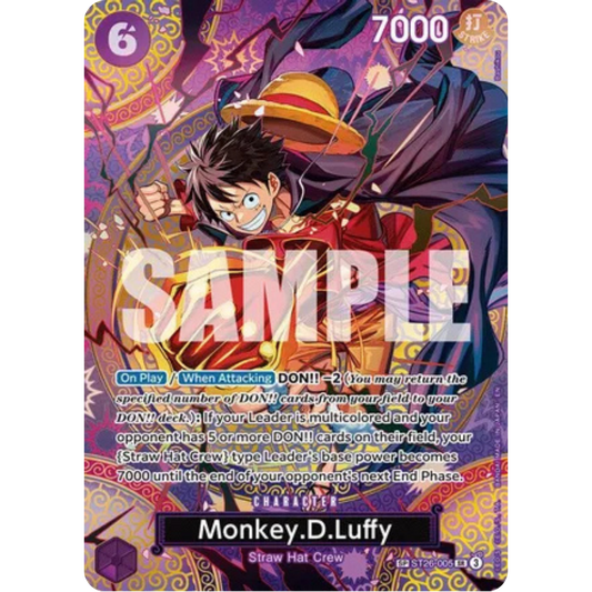 Monkey.D.Luffy (SP) (ST26-005) - Adventure on Kami's Island Foil