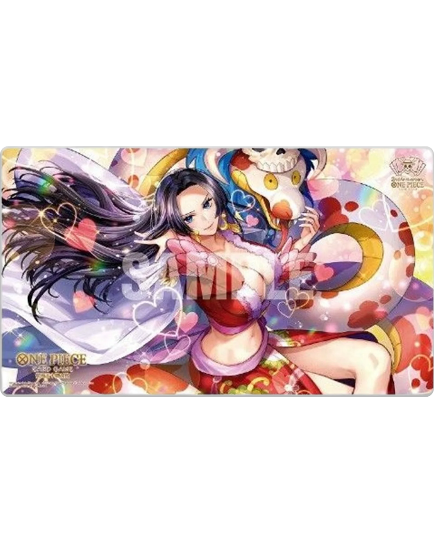 One Piece Official Playmat - 2nd Anniversary Boa Hancock