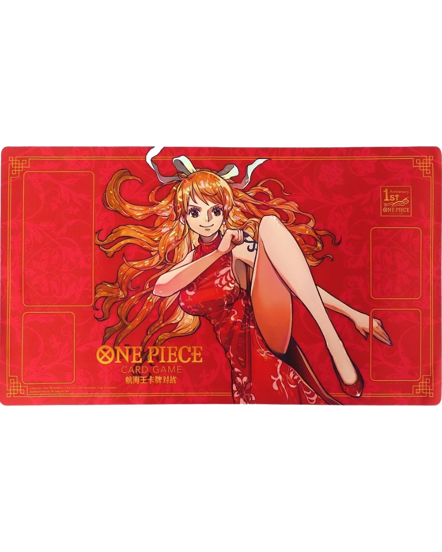 One Piece Official Playmat - 1st Anniversary Chinese Nami