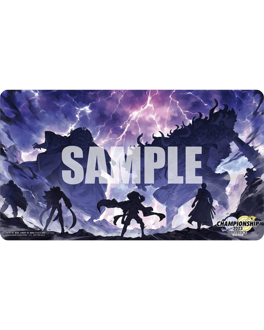 One Piece Official Playmat - Wost Generation vs Kaido & Linlin (Championship 2023)