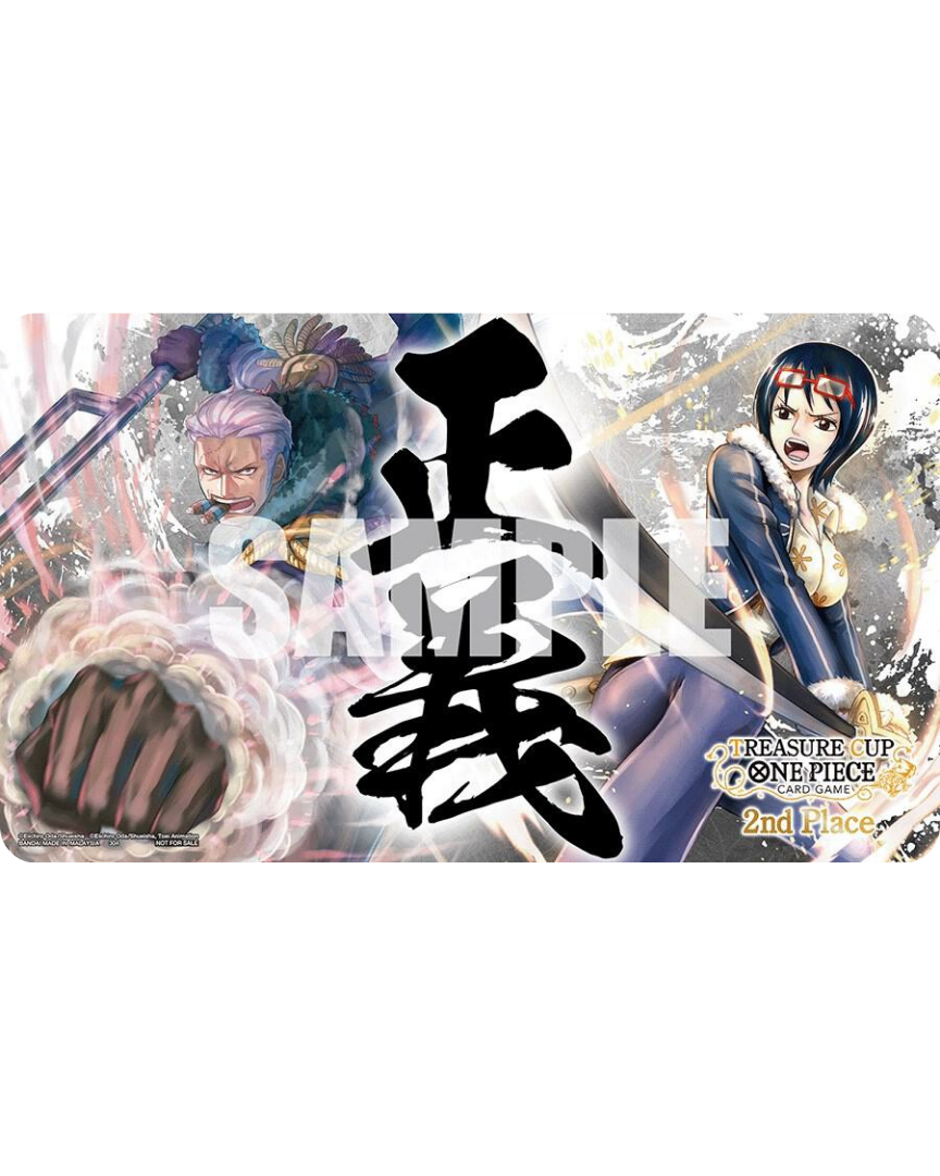 One Piece Official Playmat - Smoker & Tashigi (Treasure Cup 2nd Place)