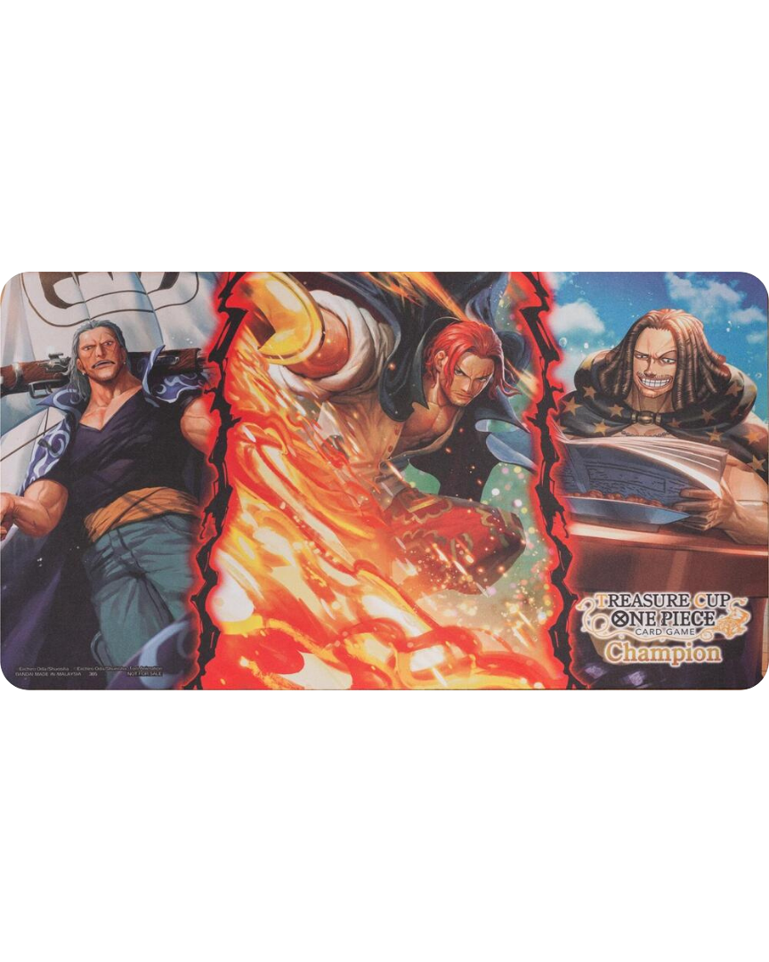 One Piece Official Playmat - Red Haired Pirates (Treasure Cup Champion)