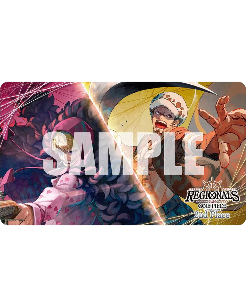 One Piece Official Playmat - Law & Rosinante (Regionals 2024 2nd Place)