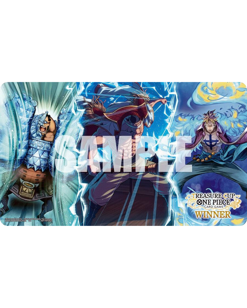 One Piece Official Playmat - Whitebeard Pirates (Treasure Cup Winner)