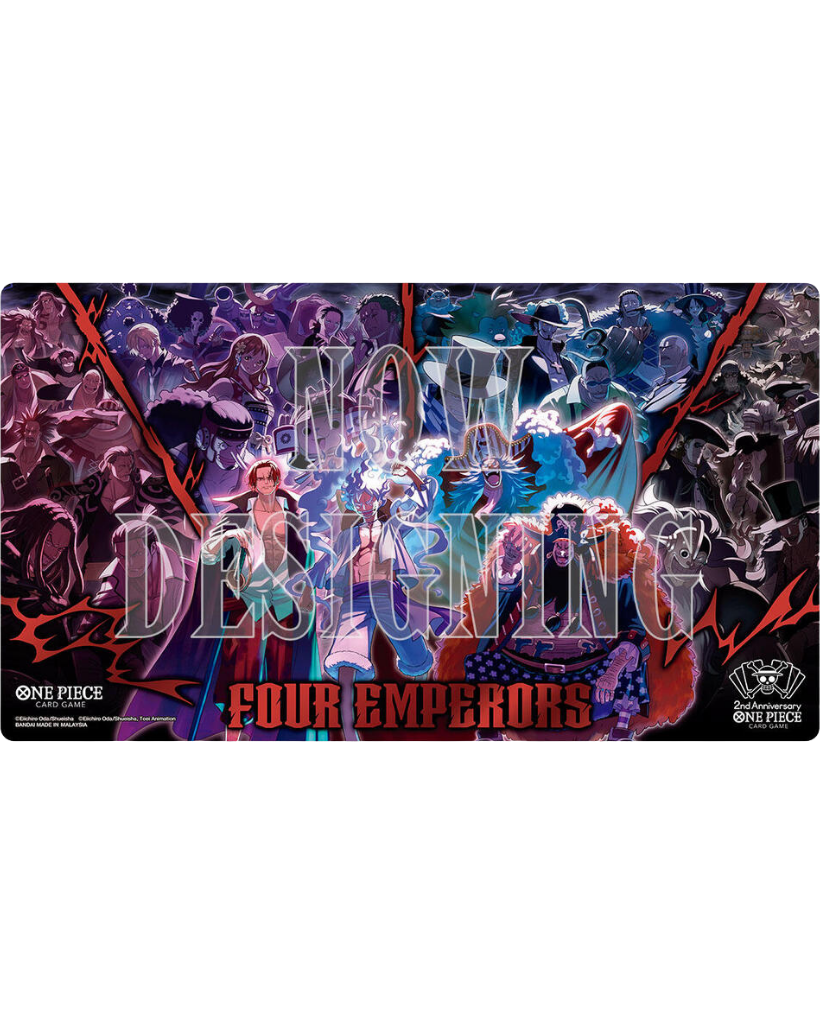 One Piece Official Playmat - 2nd Anniversary English One Piece