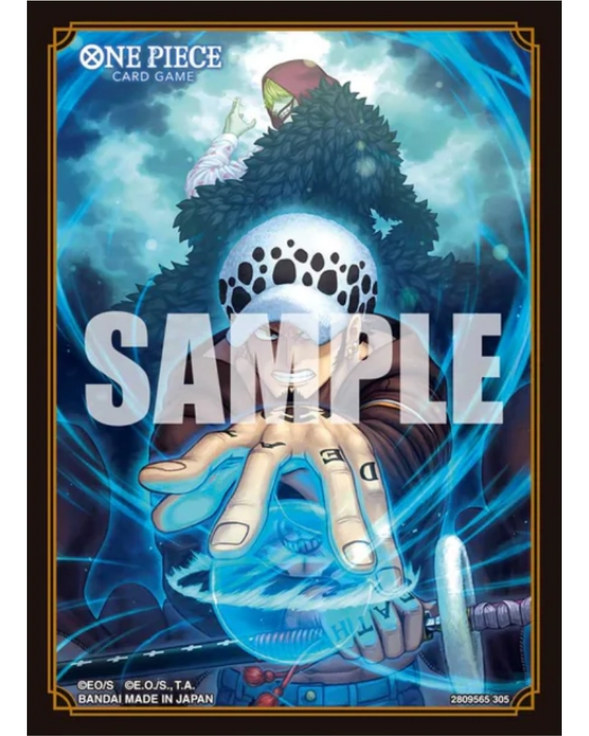 One Piece Official Sleeves Devil Fruits Collection Vol.3 10-Pack - Law & Rosinante