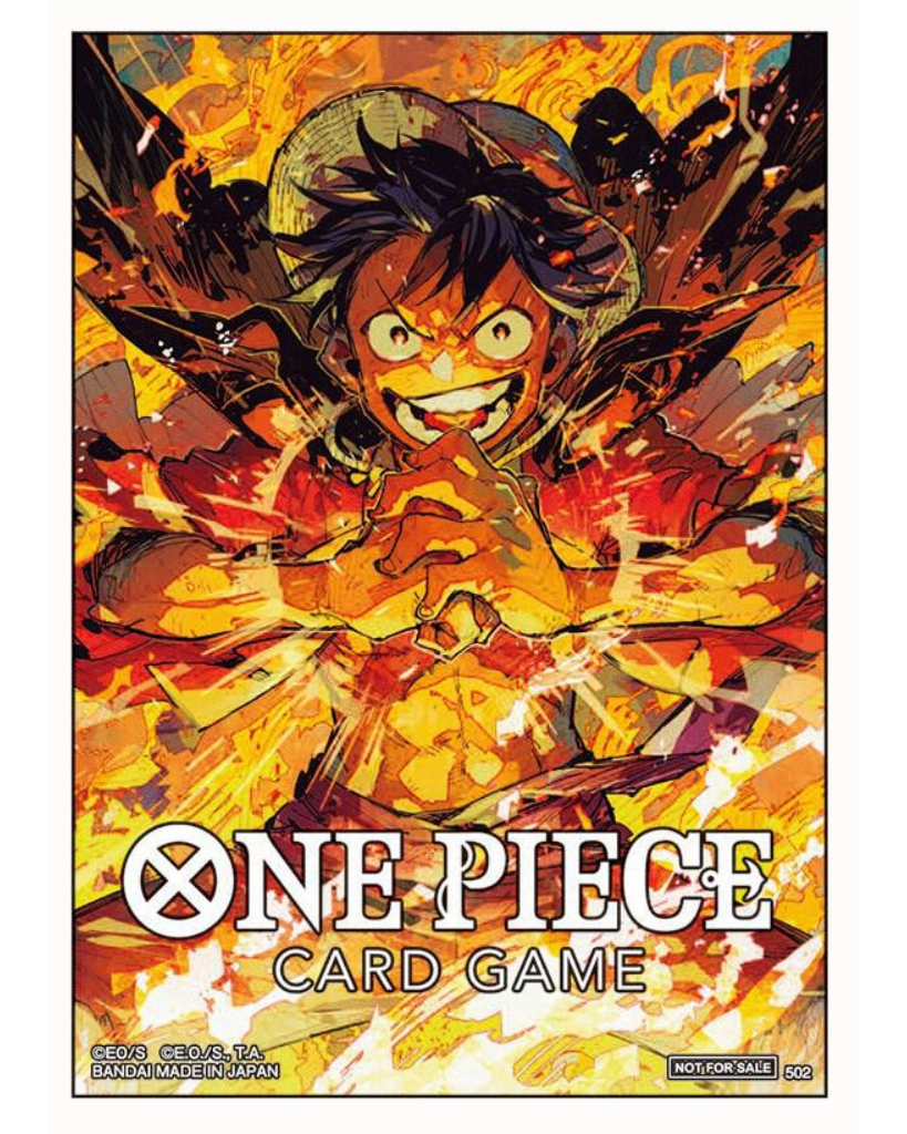 One Piece Official Sleeves 10-Pack - Monkey D. Luffy