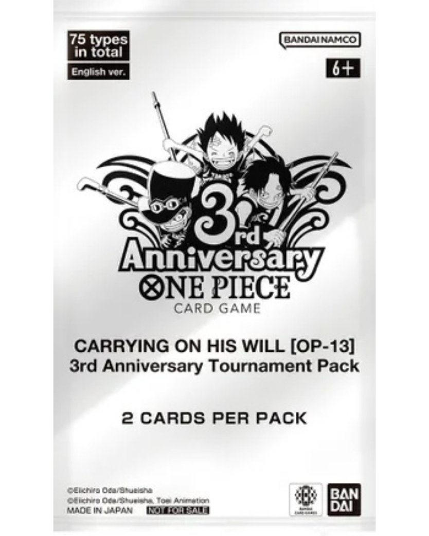 Carrying On His Will - 3rd Anniversary Tournament Pack