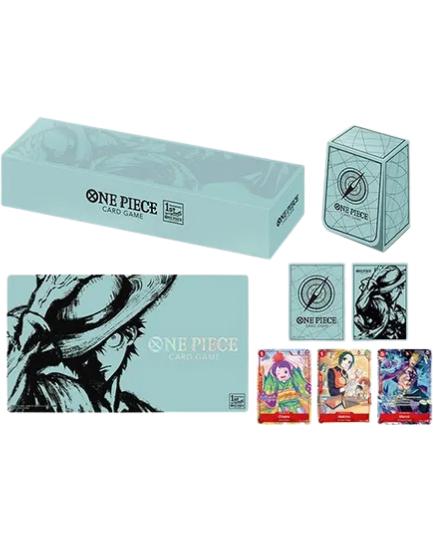 One Piece Card Game: Japanese 1st Anniversary Set (Sealed Promotional Bundle)