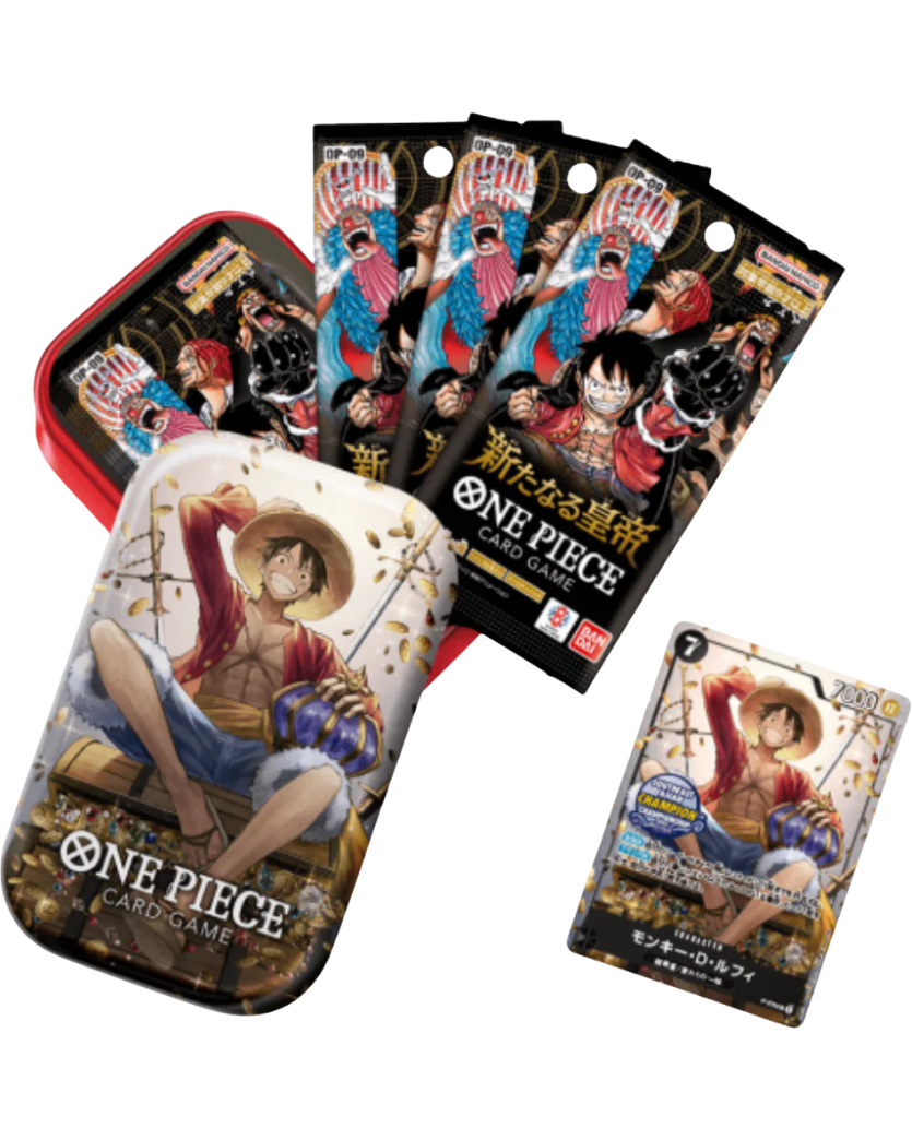 One Piece Card Game Mini Tin Pack Set Vol.1 [TS-01] [Asia Exclusive] - Monkey D. Luffy (P-075)