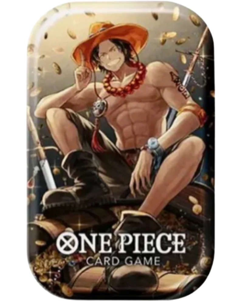 One Piece Card Game Mini Tin Pack Set Vol.1 [TS-01] [Asia Exclusive] - Portgas D. Ace (P-074)