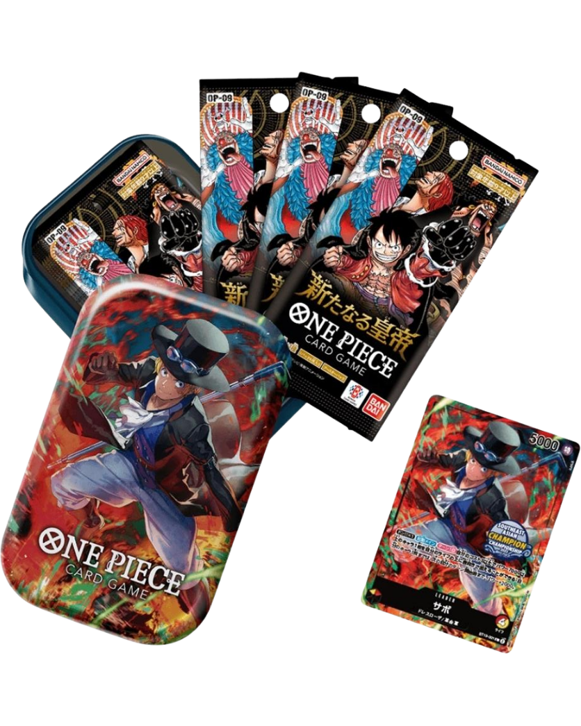 One Piece Card Game Mini Tin Pack Set Vol.1 [TS-01] [Asia Exclusive] - Sabo (ST13-001)