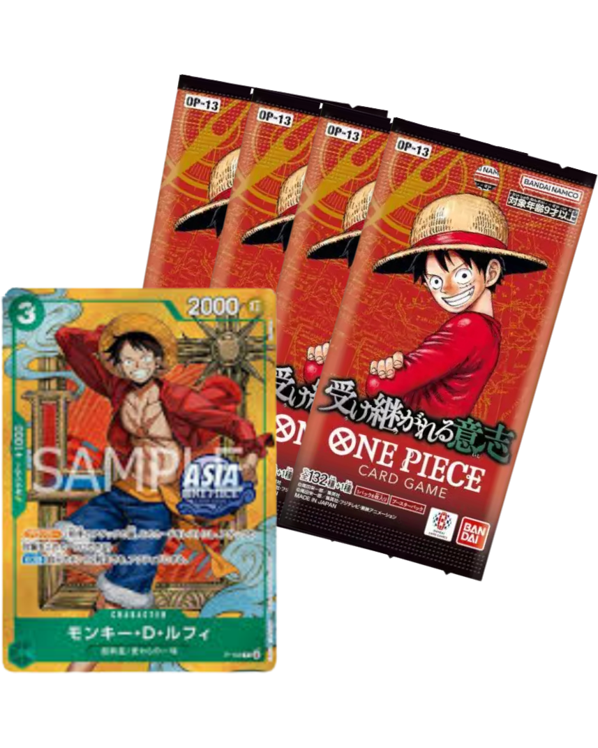 One Piece Card Game Mini Tin Pack Set Vol.2 [TS-03] [Asia Exclusive] - Luffy