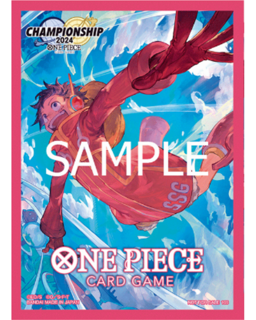 One Piece Official Sleeves Monkey D. Luffy Egghead (Championship 2024)