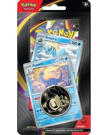 Pitch Black Premium Checklane Blister [Amaura, Aurorus] (Target Exclusive)