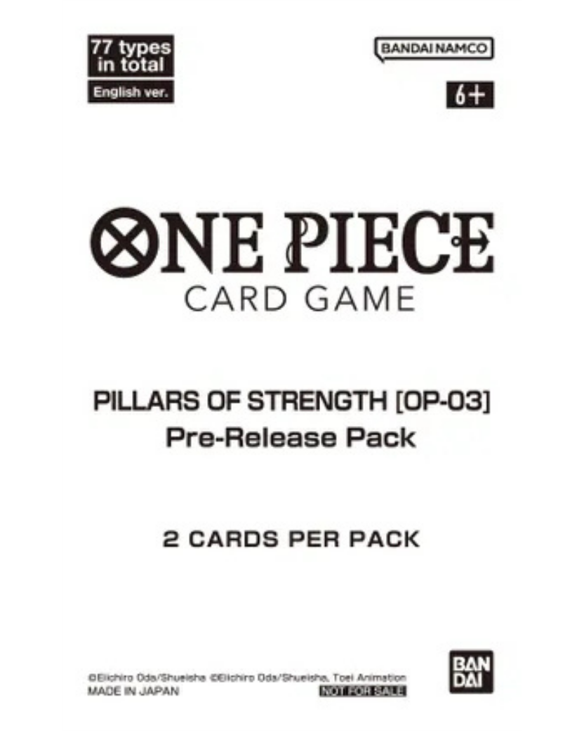 Pillars of Strength - Pre-Release Pack