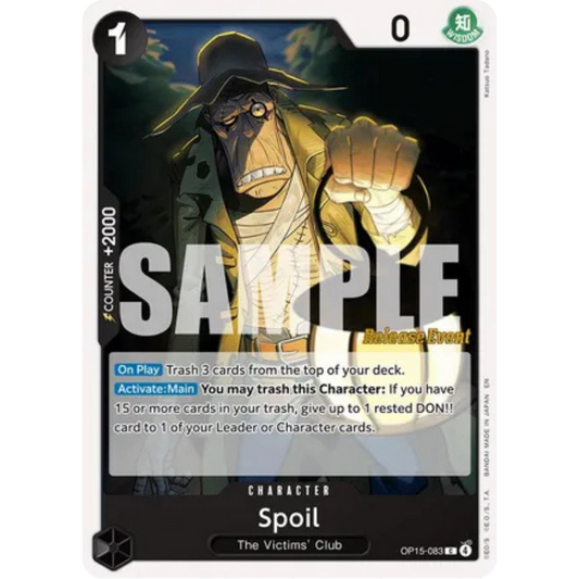 Spoil (OP15-083) - Adventure on Kami's Island Release Event Cards