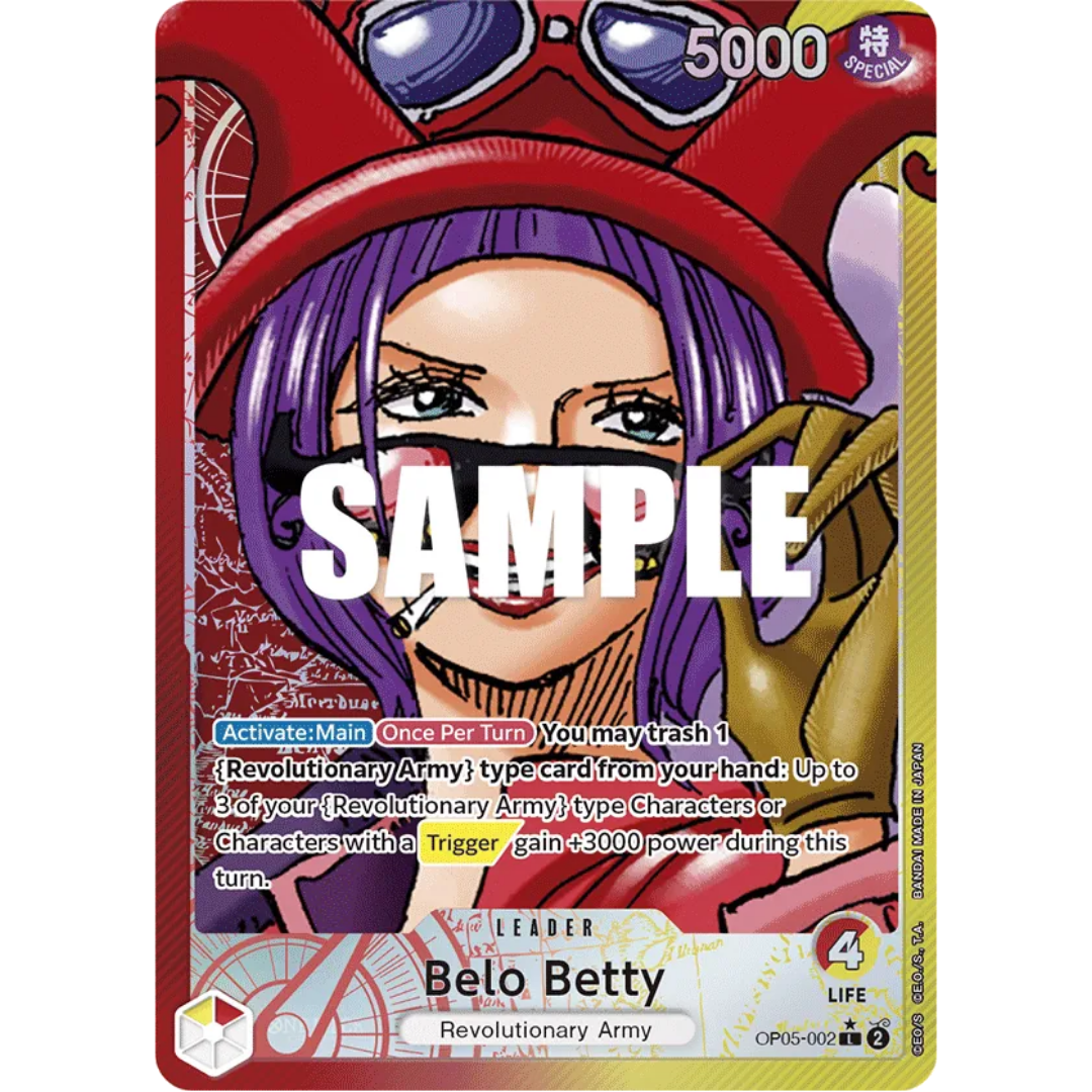 Belo Betty (002) (Alternate Art) (OP05-002) - Awakening of the New Era Foil