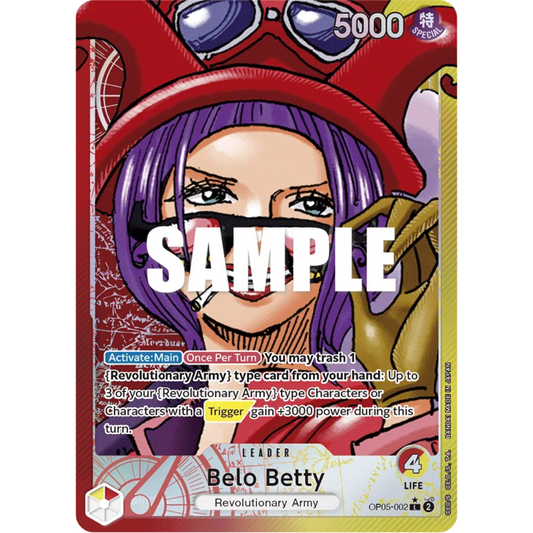 Belo Betty (002) (Alternate Art) (OP05-002) - Awakening of the New Era Foil