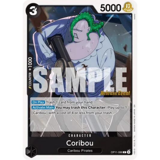 Coribou (OP11-086) - A Fist of Divine Speed Release Event Cards