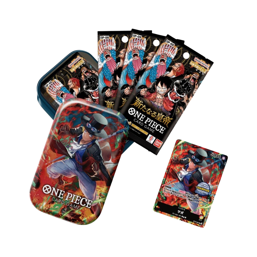 One Piece Card Game Mini Tin Pack Set Vol.1 [TS-01] [Asia Exclusive] - Sabo (ST13-001)
