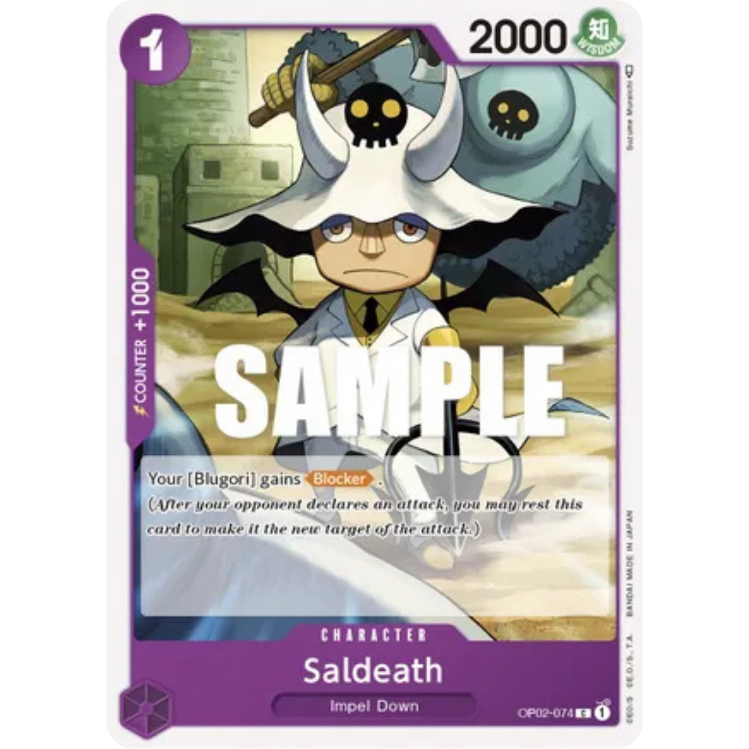 Saldeath (OP02-074) - Paramount War