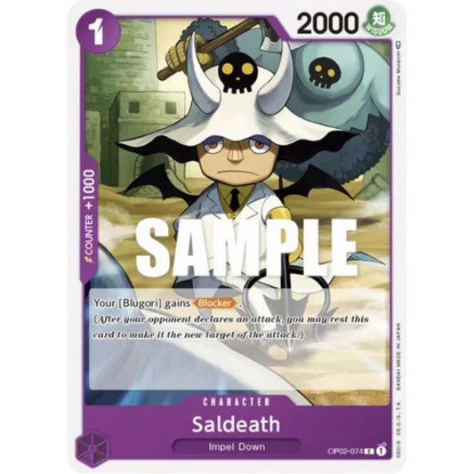 Saldeath (OP02-074) - Paramount War