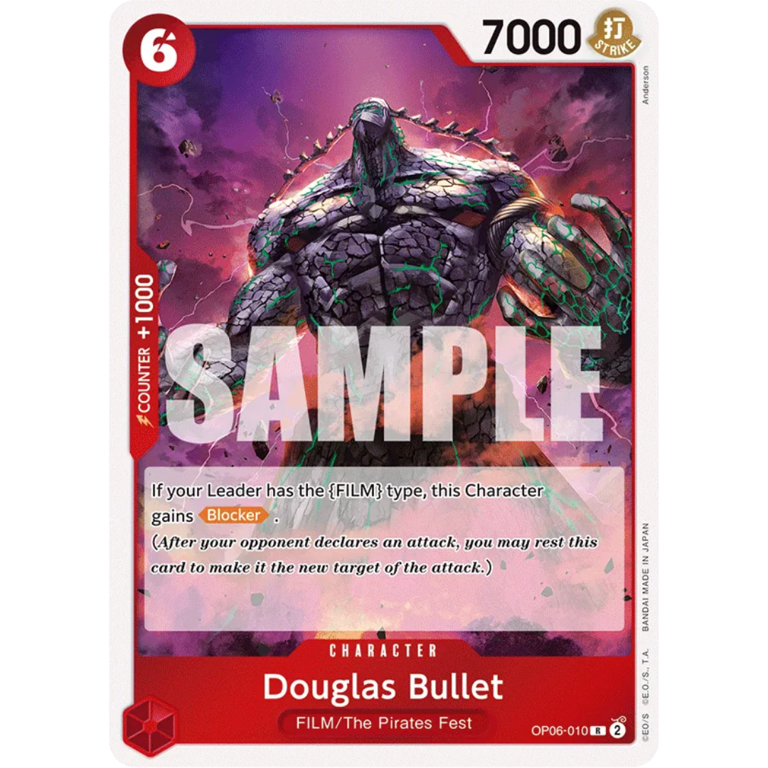 Douglas Bullet (OP06-010) - Wings of the Captain Foil