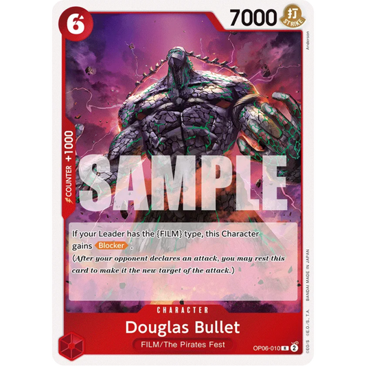Douglas Bullet (OP06-010) - Wings of the Captain Foil