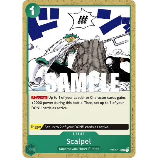 Scalpel (ST02-015) - Starter Deck 2: Worst Generation